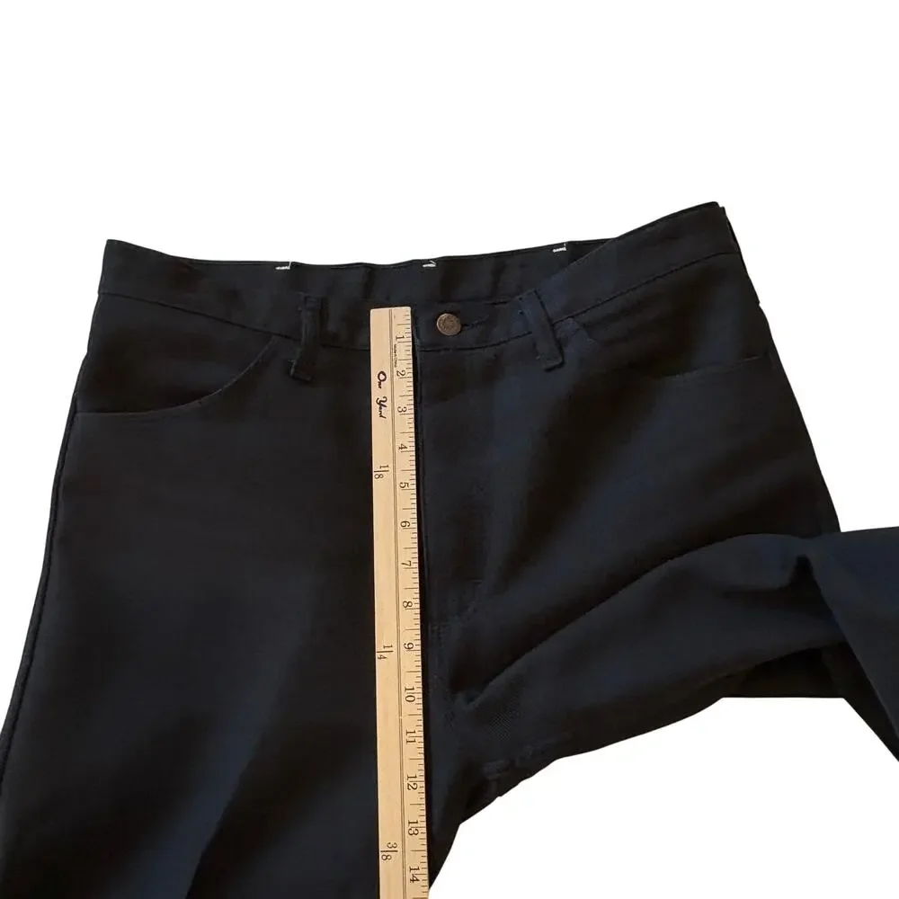 Vintage Wrangler Lot of 2 Pants Mens Size 36x30 Black 82BK Slim Fit Boot USA